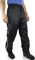 HOCK Unisex Regenhose Fahrrad inkl. ausfaltbarem Schuhschutz - Winter Regenbekleidung mit Reflektor-Streifen - 100% wasserdichte Hose für Herren und Damen (M (bis 175cm))
