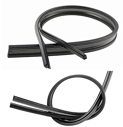 Lhdfyqt 4 Stück Gummi Wischergummi 800mm, Wischergummi 800mm, Scheibenwischer Gummi, Scheibenwischer Gummi Ersatz, Wischergummi Scheibenwischer, Ersatzgummi universell