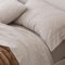 Burrito Blanco | Sábanas de Franela de algodón | Cama de 150 a 160cm. (+Medidas Disponibles) | Diseño 572 | Color Piedra (150-160x190/200cm.)