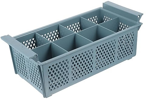 RORPOIR Escurrecubiertos Compartimentos Cesta Para Lavavajillas Práctica y Duradera Para Cocina