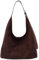 QKEPCY Handtasche Damen Tote Bag Shopper Groß Umhängetasche Wildleder Tasche Adatto per lo Shopping di Lavoro
