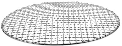 CIMAXIC Rundes Grillnetz Für Den Außenbereich Langlebiges Eisen Grillrost Für Dreibein Grill Und Tischgrill Ideal Für Picknick Und BBQ Klappbar Und Platzsparend