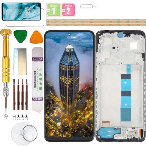 Gadget Troops Conjunto de pantalla LCD (Incell) para Xiaomi Redmi Note 12 (versión 4G) 23021RAA2Y Kit de repuesto de pantalla