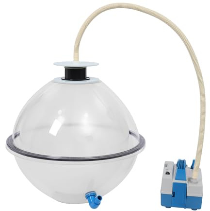 Balloon Stuffing Machine with Dual Inflation and Suction Mods 600W Balloon Pump with Five Replaceable Filler Balloon Filling Machine for Party DIY Etc
