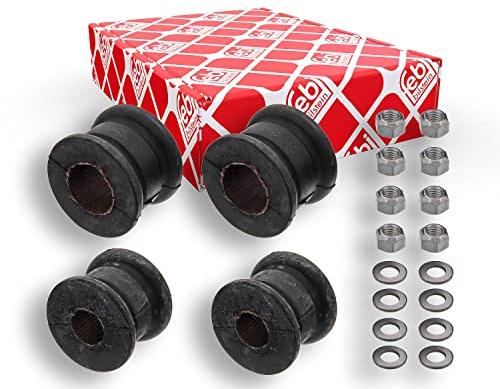 febi bilstein 18046 Stabilisatorlagersatz, 1 Stück | Kompatibel mit: MERCEDES-BENZ 124 Cabriolet, 124 Coupe, 124 Stufenheck, 124 T-Model, E-CLASS, E-CLASS Cabriolet