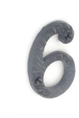 SEC 75MM Antq Numeral 6 S3356