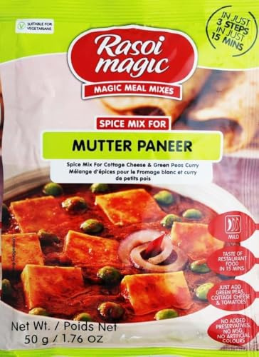 Rasoi Magic - Mutter Paneer (peas & cottage cheese) - 50g