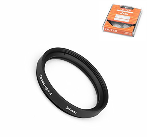 39mm +4 Close-Up Filter Makrolinse Nahlinse Close Up Closeup 39 mm Dioptrien