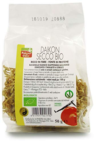 La Finestra sul Cielo Daikon Secco Bio, 50g