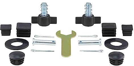 Rock N Roller MultiCart Hardware Pack für R12RT Carts (Original Montagesatz für Reparaturen, inklusive Anleitung und Zubehör), Schwarz