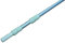 well2wellness® Aluminium Teleskopstange Pool Easy Blau 2-teilig 1,00-2,00 m