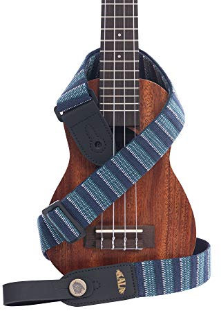 Kala Brand Music Co., 0-Saiten-Ukulele, blau gestreift (STP-SBLUE)