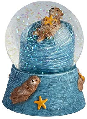 Ravensden M003OT Seeotter-Schneekugel, 8 cm