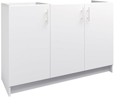 JD Greta Kitchen Base Sink Cabinet – 1200mm – Base Kitchen Sink Unit (Without Worktop) - White Matt