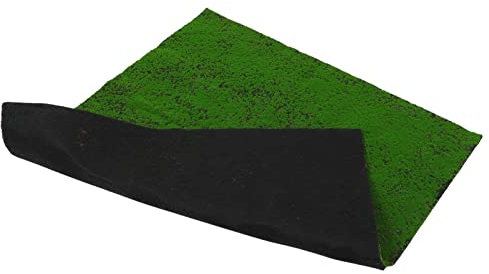 MAGICLULU Künstliche Moosplatten Grün Für Innenhof Dekoration Künstliches Moos Für Wohnzimmer Schlafzimmer Garten Modelllandschaften