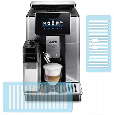 3 x Schutzfolie/Kratzschutz für DeLonghi PrimaDonna SOUL ECAM | 610.75 - 610.74 - 610.55 SB - 612.55 SB Abtropfblech - Tassenablage - Tropfblech