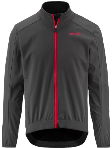 Briko - Giubbotto, Uomo, Poliestere, Ciclismo, modello: Overwinter Jacket