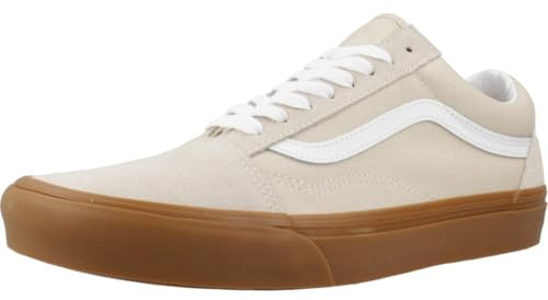 Vans Old Skool Herren-Sneaker, Beige, beige, 37 EU