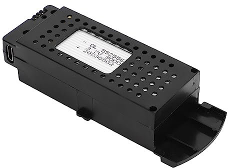 3,7 V 3000 MAh RC-Drohnen-Lithium-Akku, Leichter Wiederaufladbarer Akku für S6 G6 Faltbare Ferngesteuerte Flugzeuge, Lange Akkulaufzeit