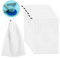 Sac Filtrant Aspirateur Piscine 6 Pièces Sacs pour Aspirateur de Piscine Filtre Tissu Accessoires pour Le Nettoyage des Feuilles et des Débris de la Piscine