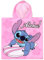 Disney Stitch Ponchos Kapuzenhandtücher für Kinder, schnell trocknend, Schwimmen, Strand, Frottee-Poncho.