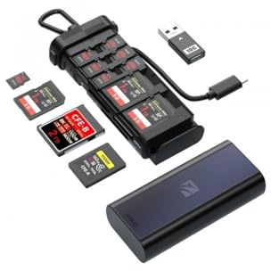 Pro card reader FREEWELL CF A/B, SD, TF