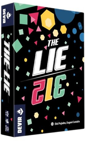 Devir The Lie, Kartenspiel, Party Game, Wettkampfspiel, schnell und unterhaltsam, 8 Jahre (BGLIEML)