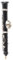 Mini Oboe Brosche Pin, Miniatur -Musikinstrument Brosche Pin Exquisit Gefertigtes Metallmusikinstrument Brosche, mit Rotem Samtkoffer für die Heimdekoration, Party, Party