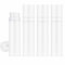 MYOC White Airless Pump Long Bottle Set | 4 Bottles | 50ml | Leak-Proof & Hygienic Dispensing | Ideal for DIY Beauty, Skincare, and Haircare