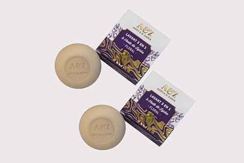 3-in-1-Waschmittel, robust, Blumenmuster, Duo. ANITA & ZAHA