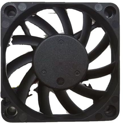 WLWOZMD Ventilador de 60 mm x 10 para Delta EFB0612HHA, 12 V, Delgado, PWM, para refrigeración CPU, 4 Pines