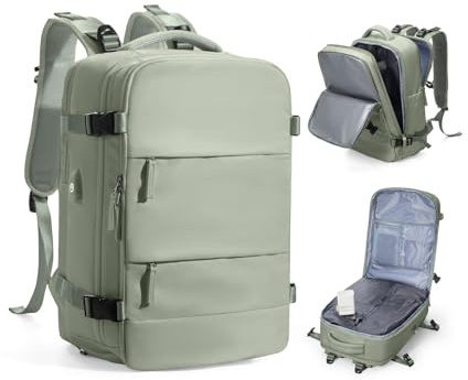 SZSYCN Vacuum Backpack Travel Bag With Pump Ryanair Cabin Bags 40x30x20 Underseat Ryan Air Hand Luggage 40 x 20 x 25 Carry On Baggage For Flights Backpack With Compression System