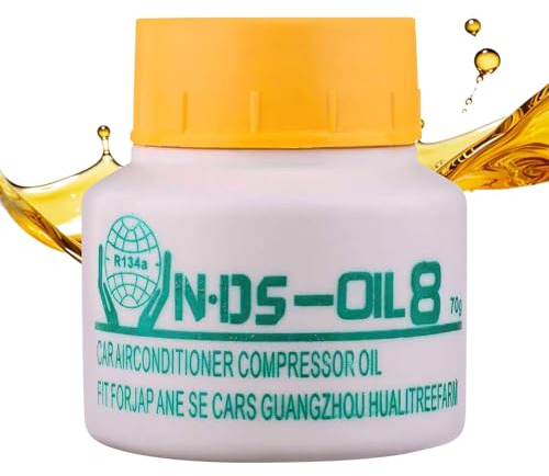 Huile de compresseur d'air,Lubrifiant Réfrigérant Anti-fuite Refroidissant | Huile pour Compresseur de Climatisation,Compatible Berline Pickup SUV Camion Frigo