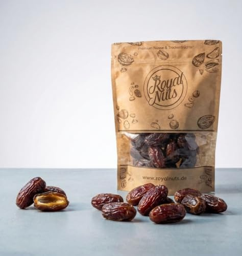 Royal Nuts Medjool Datteln aus Israel, extra groß, saftig, vegan