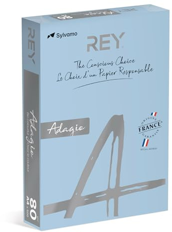 Papyrus A4 A4 Coloured Paper Ream of 500 Sheets 80 g Blue
