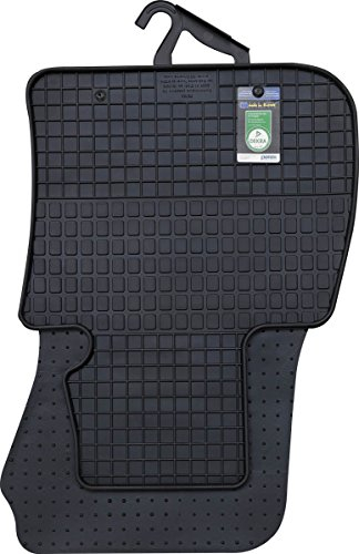 PETEX 15510 Gummimatten für passend für X1 (F48) ab 42278 / 2er (F45) Active Tourer ab 41883 / X2 (F39) ab 43160, schwarz