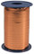 Präsent C.E. Pattberg Mexico Geschenkband metallic Kupfer, 400 m Ringelband zum Einpacken von Geschenken, 5 mm Breite, Zubehör zum Dekorieren & Basteln, Dekoband, Anlass