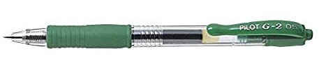 Dlugopis zelowy Pilot G-2 Zielony Fine