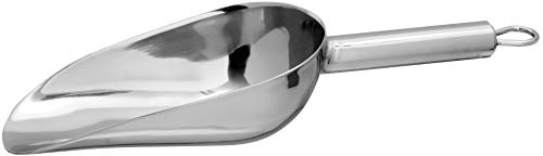 FACKELMANN Fmprofessional Mehrzweckschaufel, Edelstahl, Silber, 50 x 20 cm