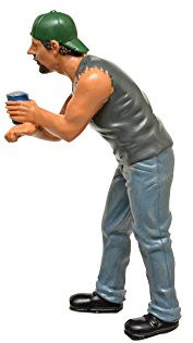 American Diorama - 23858 - Véhicule Miniature - Modèles À L'échelle - Figurine Hanging Out - Billy - Echelle 1/18