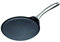 MasterClass Carbon Steel Non-Stick Induction-Safe Crêpe and Pancake Pan, For Making Pancakes, Omelettes and Tawa Roti with PTFE, PFOA and BPA Free Non Stick, Dishwasher Safe, 24 cm – Black