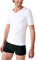 Damart Camiseta con Cuello de Pico, Manga Corta, Punto Thermolactyl clásico térmica, Blanc (Blanc), XS para Hombre