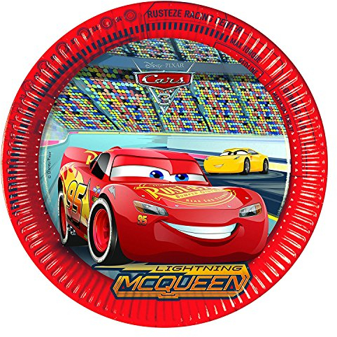 Piatti Cars 3 - 8 pezzi