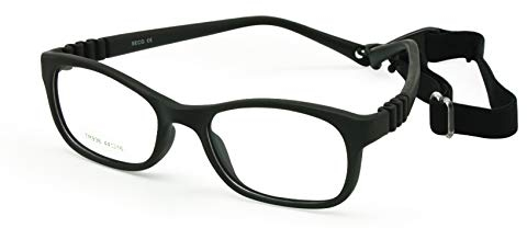 EnzoDate Flexible Kinder Brillen Rahmen Größe 44/16 TR90 Kinder Gläser, Keine Schraube, Unzerbrechlich Safe Light Boys Mädchen Optische Brillen