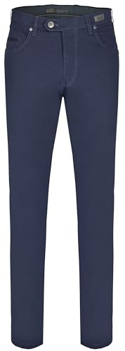 aubi: Herren Sommer Hose Baumwollhose High Flex Broken Twill Modell 577