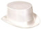PARTY DISCOUNT Hut Satin-Zylinder für Damen, weiß, KW 59