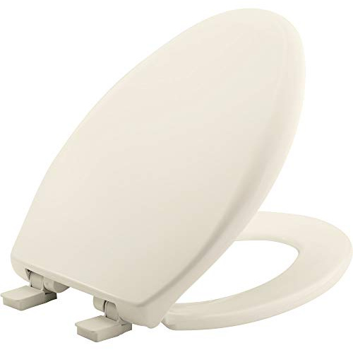 Bemis 1200E4 346 Aurora Never Loosen and Provide The Perfect Fit, Biscuit, Elongated