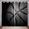 Loussiesd Schwarz Basketball Blickdichte Vorhänge Jungs Kinder Sportthema Fenstervorhang 245x140cm 3D Basketball Muster Vorhänge Jugendliche Männer Mikrofaser