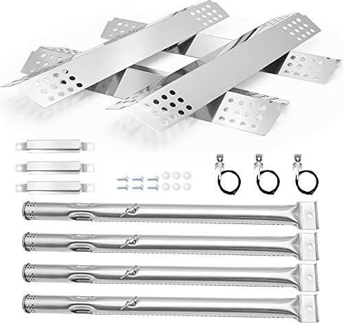 Grill Ersatzteile für Charbroil Tru Infrarot 463241313, 463241314, Commercial T22-D T47-D T36-D Teile, Edelstahl Grillbrenner, Heizplattenschilde, Carryover Tubes, Igner niter elektro des.