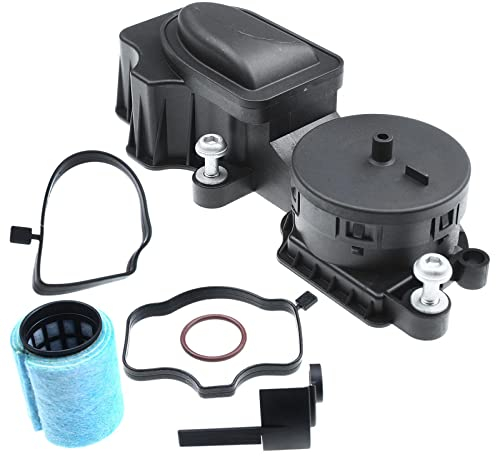 Frankberg Valvola Crank case Ventilation Oil Separator Set Compatibile con 3er E46 318 320 1998-2005 3er Touring E46 318 320 2000-2005 5er E39 520 2000-2003 5er Touring E39 520 2000-2003